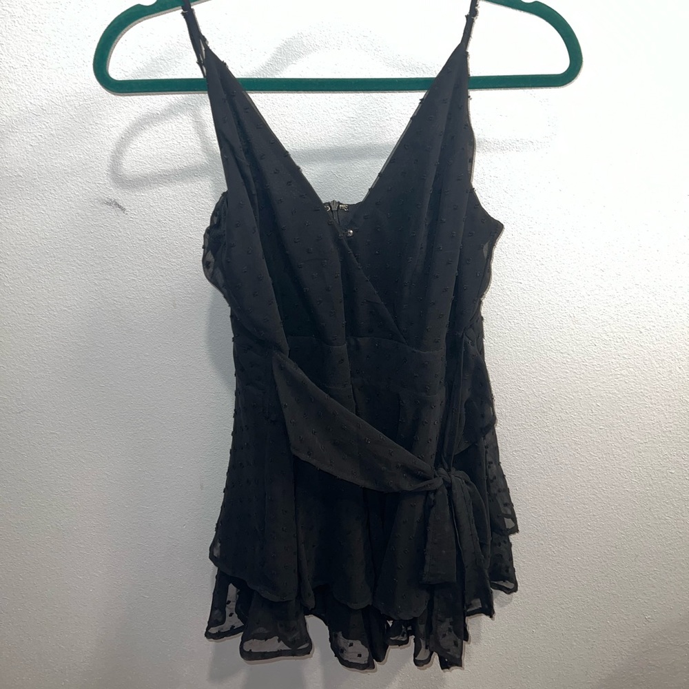 Black Romper Dress!